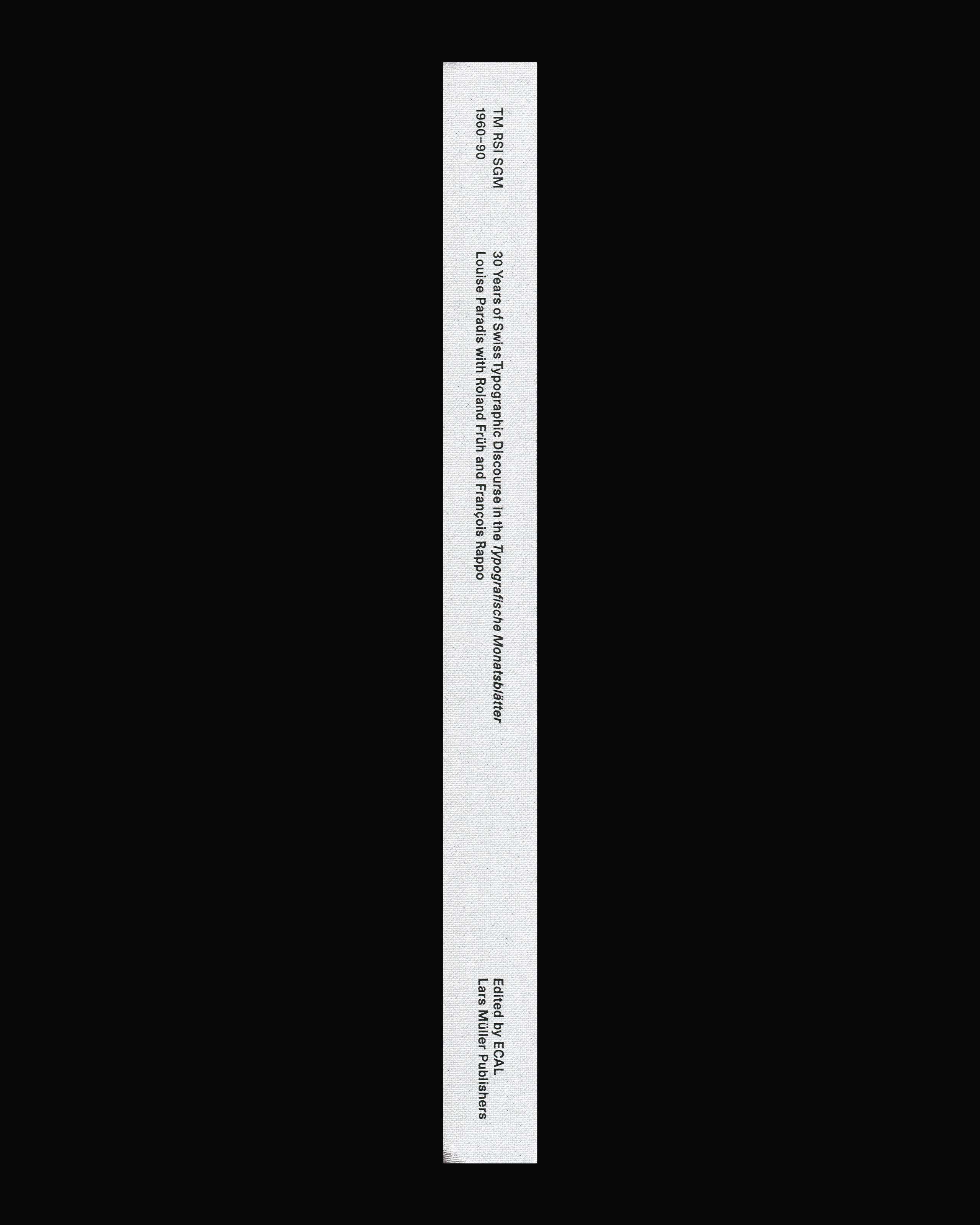 30 Years of Swiss Typographic Discourse in the Typografische