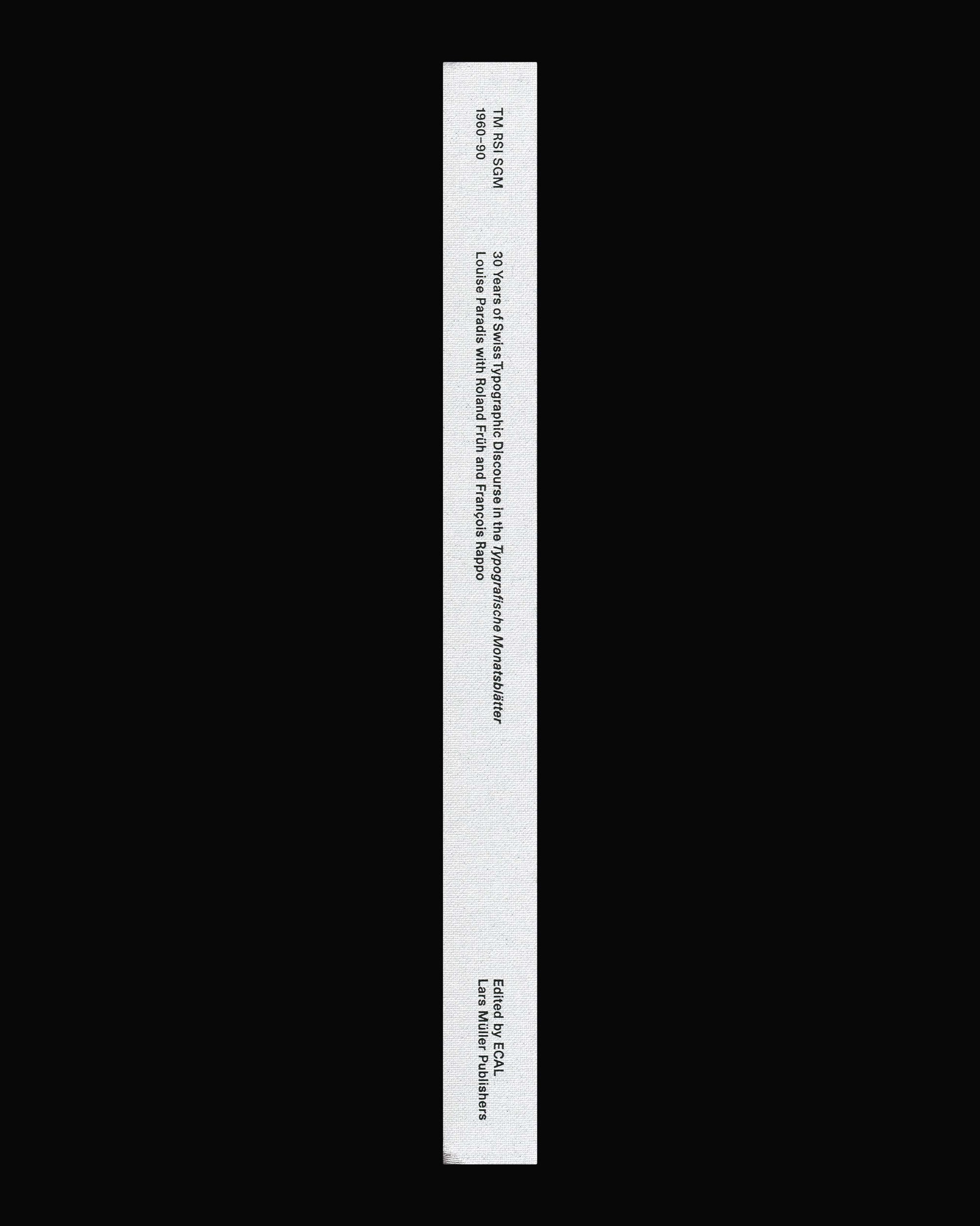 30 Years of Swiss Typographic Discourse in the Typografische Monatsblätter