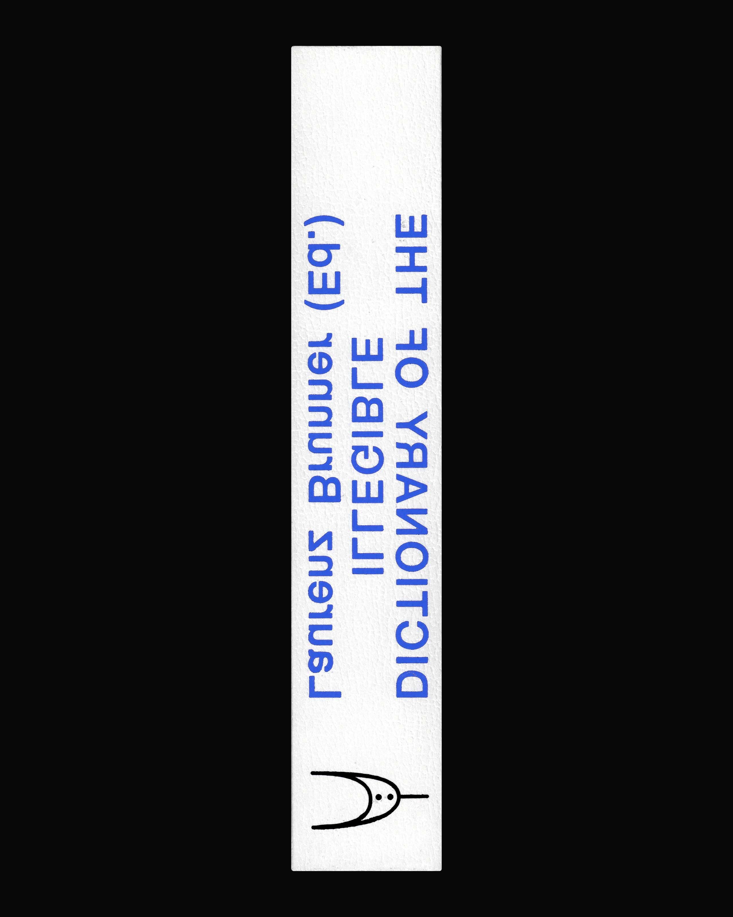 Dictionary of the Illegible by Laurenz Brunner
