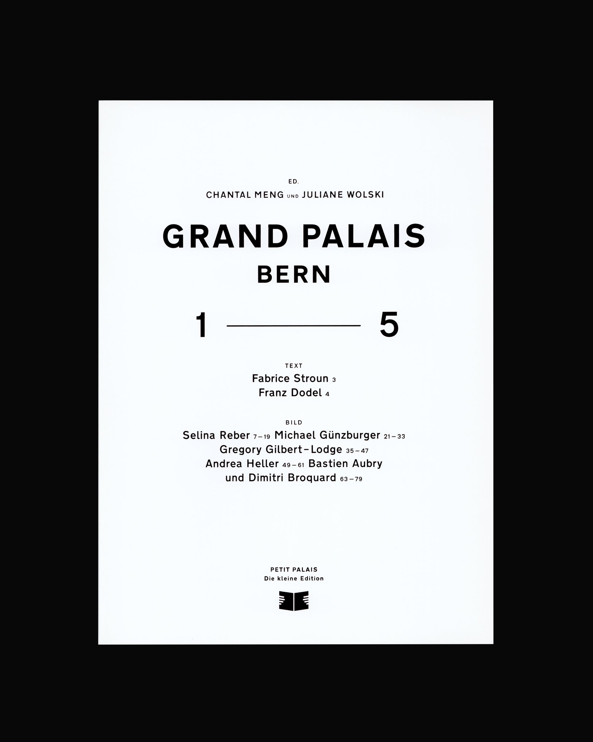 Grand Palais Bern 1–5
