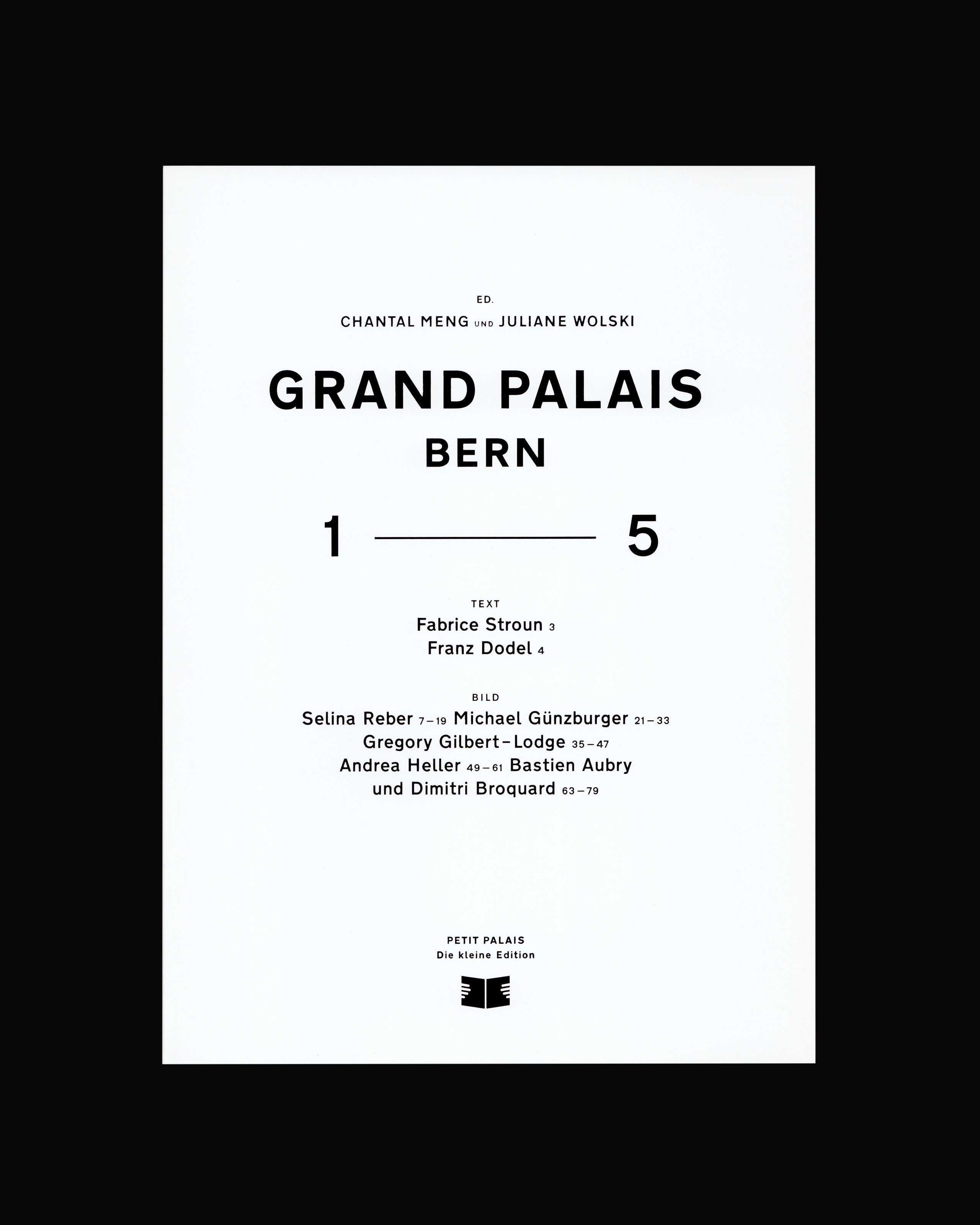 Grand Palais Bern 1–5