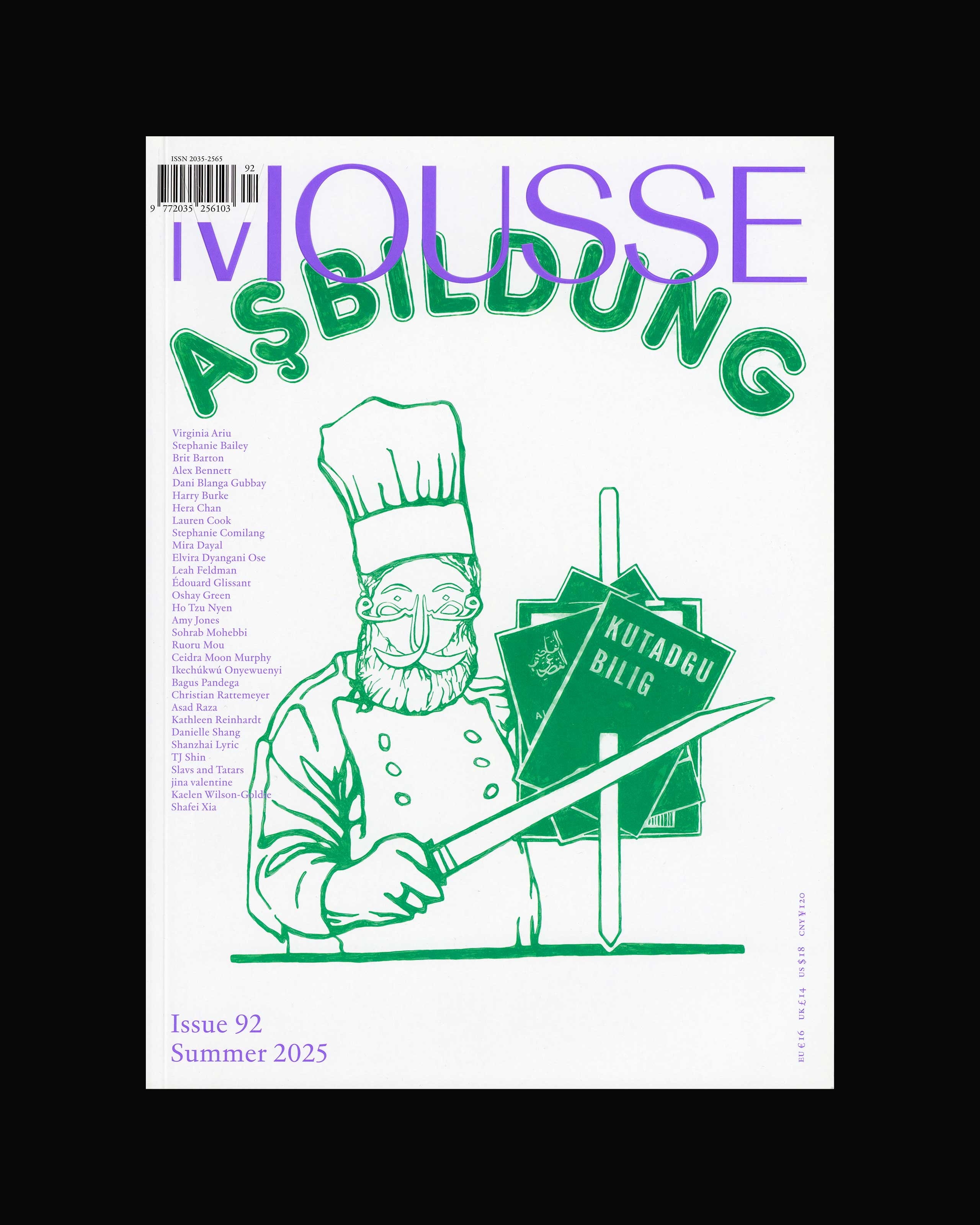 Mousse Magazine Issue 92