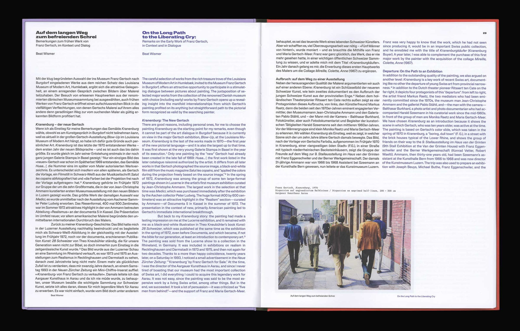 Louisiana Visits Franz Gertsch: Post-War and Contemporary Art in Dialogue