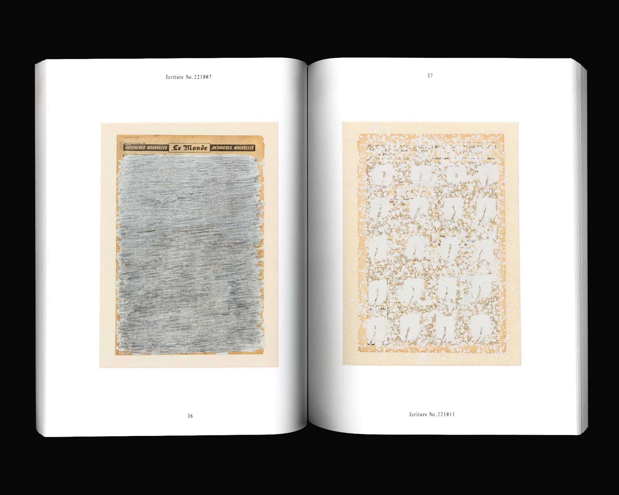 Park Seo-Bo: The Newspaper Ecritures 2022-23