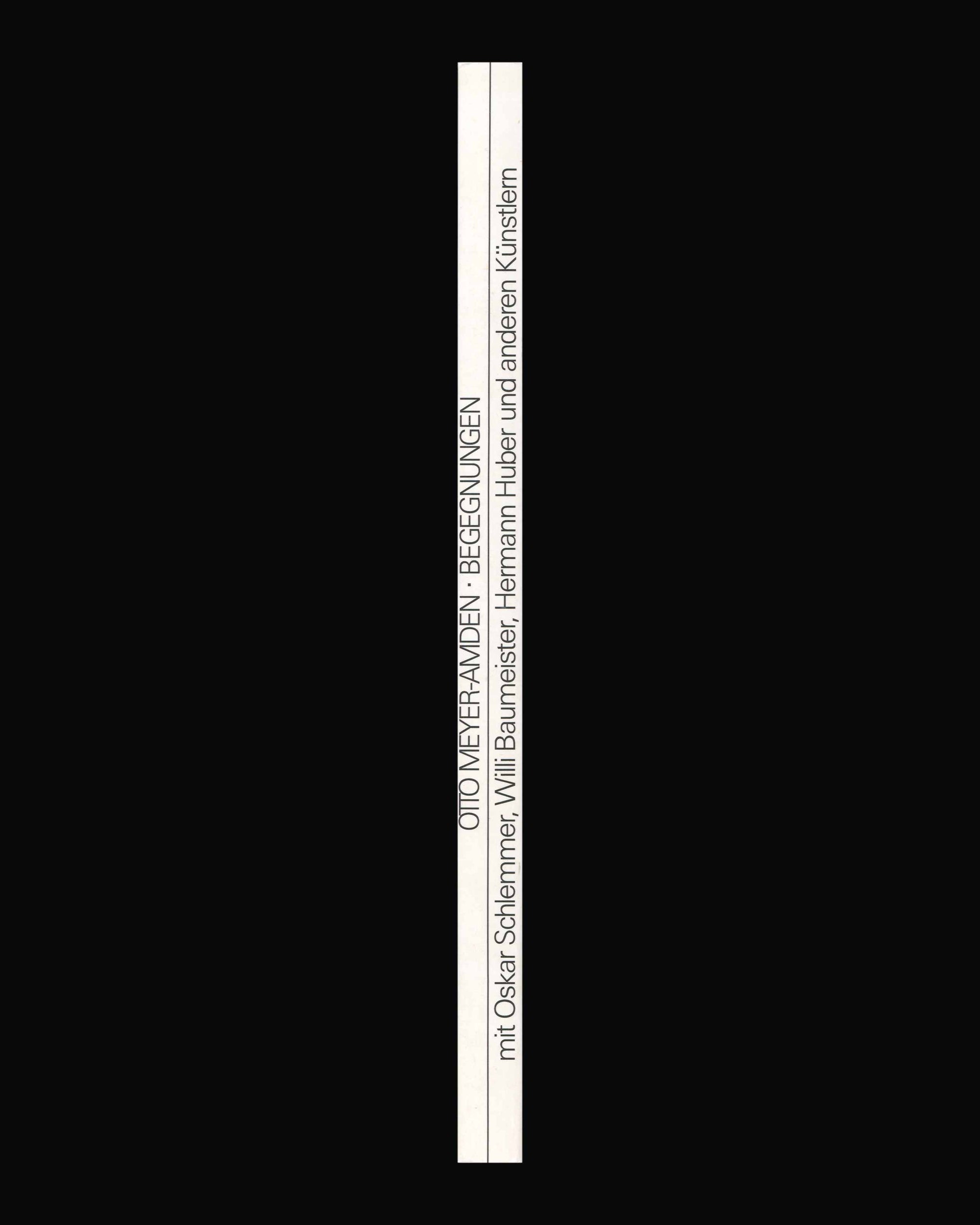 Otto Meyer-Amden: Begegnungen