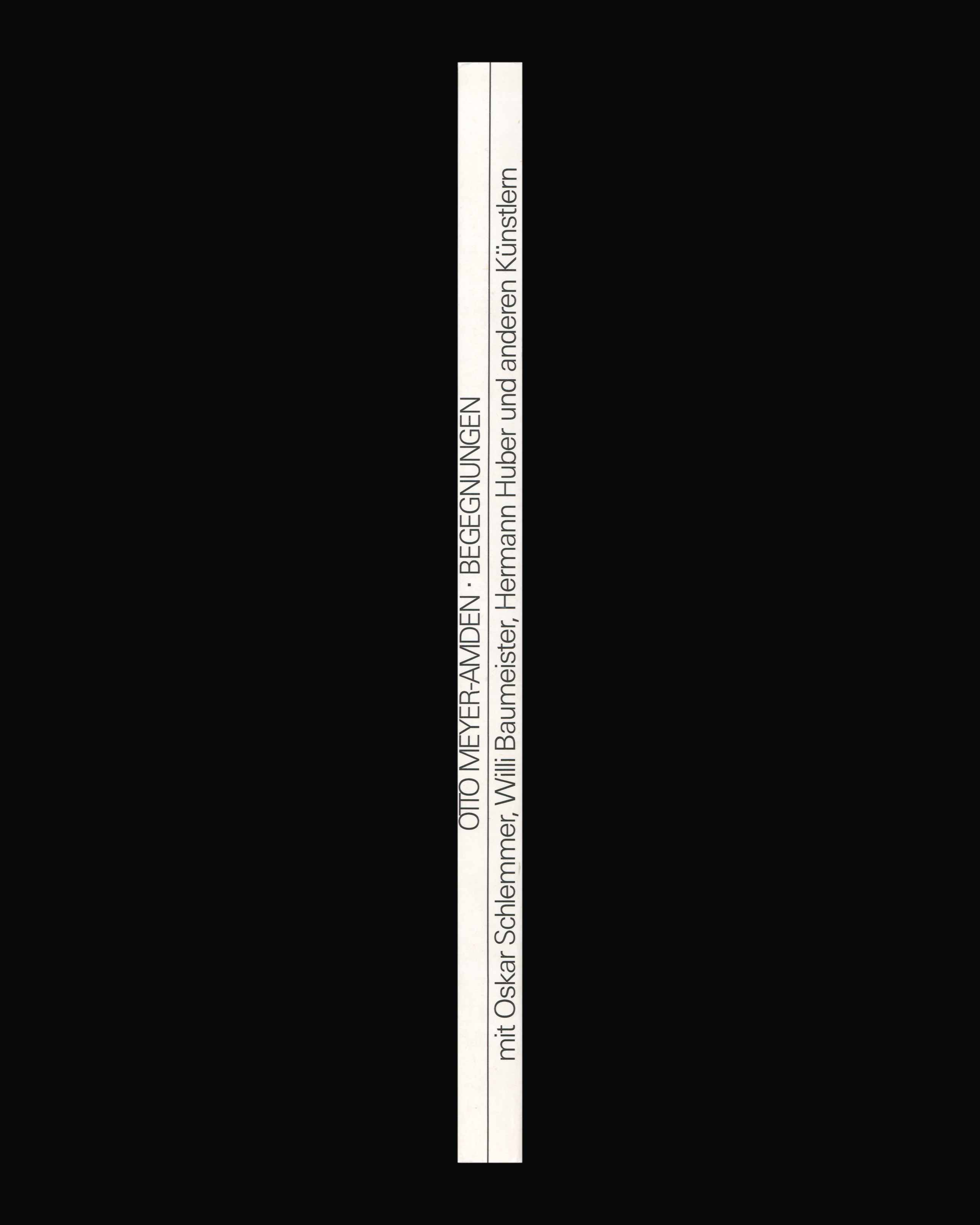Otto Meyer-Amden: Begegnungen
